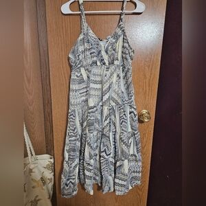 Keren Hart Knee Length Cotton Sleeveless Dress!